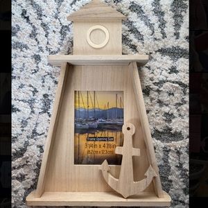 Lighthouse picture frame